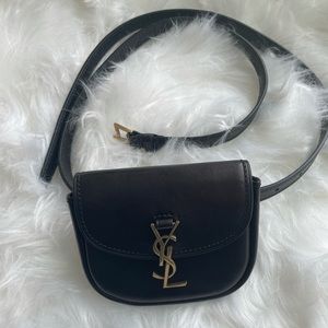 Saint Laurent Black Belt Bag